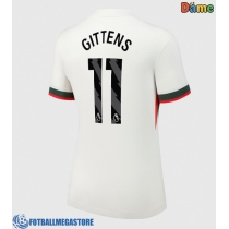 Fotballdrakt Dame Chelsea Jamie Gittens #11 Bortedrakt 2025-26 Kortermet